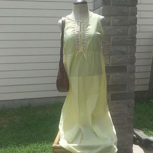 Vintage sun dress/maxi